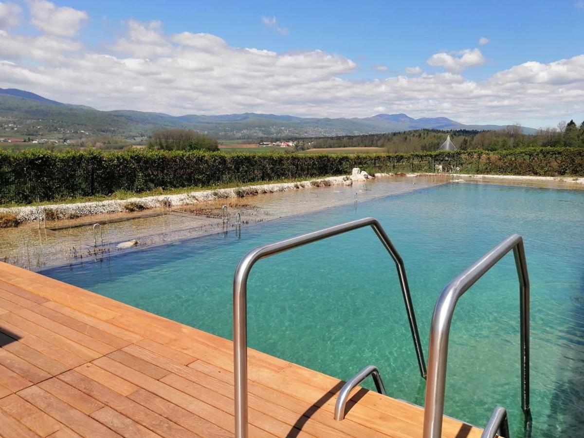 Glamping Maleric With Natural Pool Dragatuš Kültér fotó