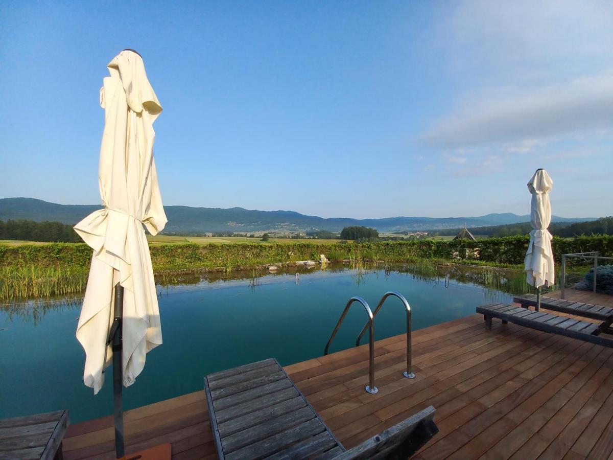 Glamping Maleric With Natural Pool Dragatuš Kültér fotó