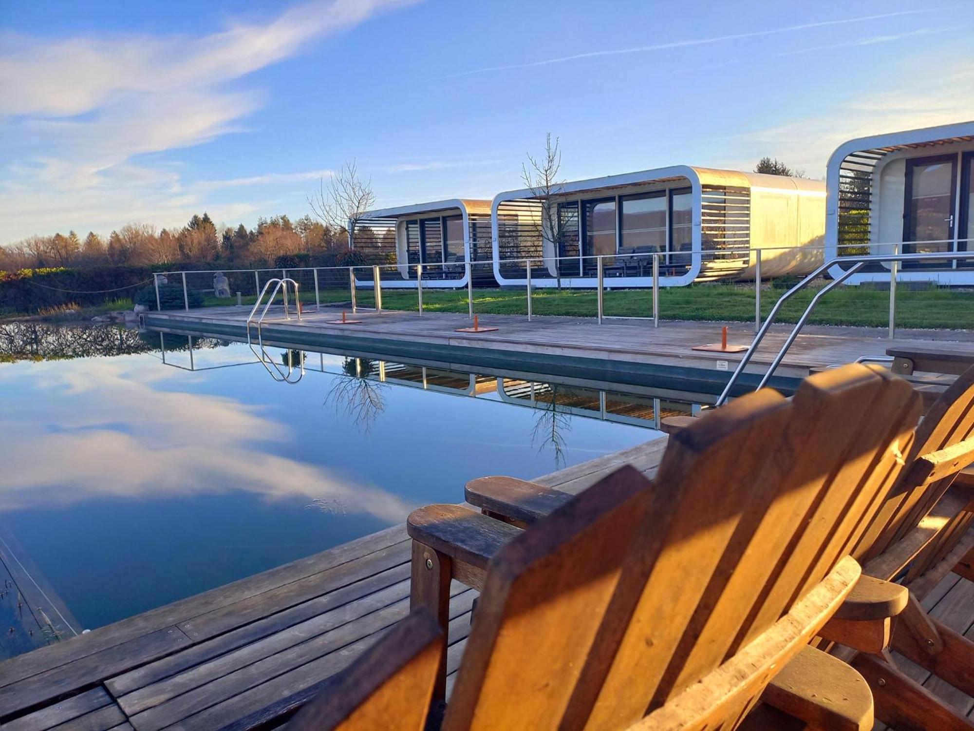 Glamping Maleric With Natural Pool Dragatuš Kültér fotó